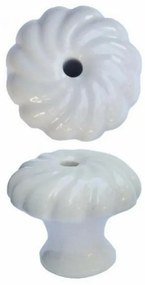 Nagy porcelán bútorgomb, fogantyú