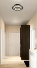 GLOBO 48042-12A JAYDEN Kristály Mennyezeti Lámpa IP20