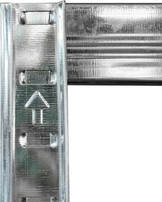 Fémpolc R100 – Nagy Teherbírású Tárolás