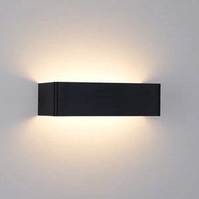 Brilagi - LED-es kültéri fali lámpa DONNANI LED/12W/230V 30 cm fekete IP44