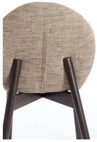 Bézs kárpitozott étkezőfotel szett 2 db-os Sinosa – Light &amp; Living