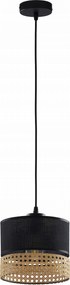 Paglia Fekete Függő Lámpa Csillár