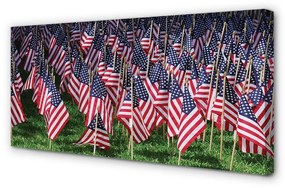 Canvas képek Egyesült Államok zászlók 140x70 cm