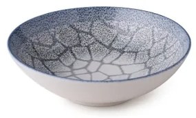 24 részes kék/porcelán étkészlet