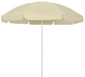 homoksárga strandnapernyő 240 cm