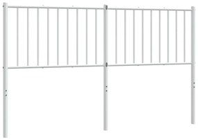 fehér fém fejtámla 150 cm