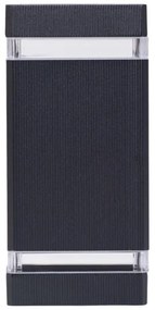Kültéri fali lámpa NIZZA 2xGU10/35W/230V IP65