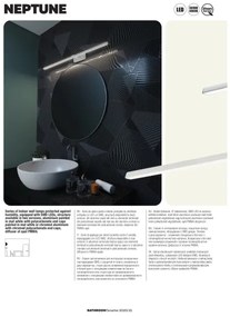 Redo 01-1672 - LED Fürdőszobai tükörmegvilágító NEPTUNE LED/12W/230V IP44