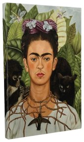 Vászon fali kép Frida Kahlo másolat, 30 x 40 cm