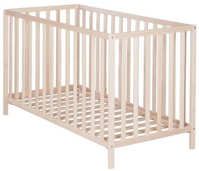 Natúr színű babaágy 60x120 cm Cosi – Roba