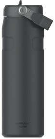 Fekete termosz 700 ml The IceFlow™ Bottle Flip Straw 2.0 Black – Stanley