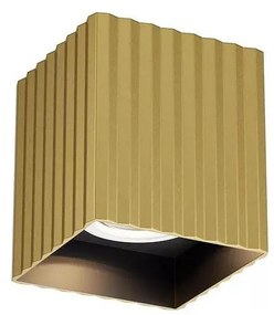 Redo 01-3408 - DELPHI spotlámpa 1xGU10/7W/230V 8,1x8,1 cm arany