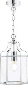 Dar Lighting vintage függeszték aled csiszolt króm darale8650