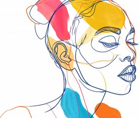 Poszter 30x20cm Kontúros szavak