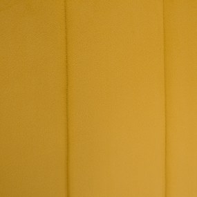 Relaxfotel, sárga Velvet szövet, BARET