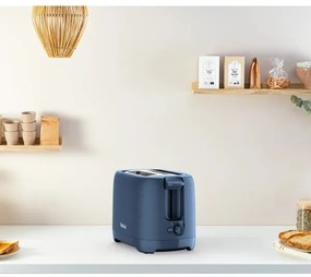 Tefal - Kenyérpirító két lyukkal MORNING 850W/230V kék