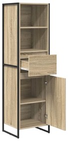 Könyvespolc fiókkal Sonoma 43 x 36 x 150,5 cm Faanyag