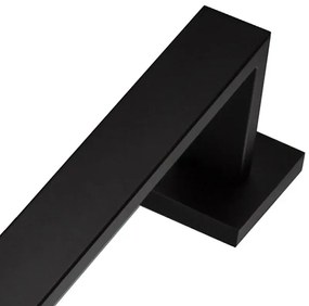 Fürdőszoba fogas Black ERLO 02
