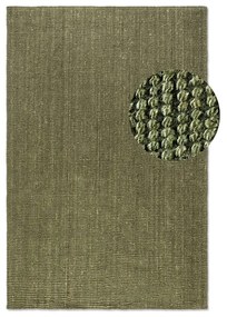 Khaki juta szőnyeg 80x150 cm Bouclé – Hanse Home