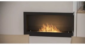 InFire - Sarok BIO kandalló 45x90 cm 3kW fekete