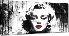 Vászonkép 60x30 Marilyn Monroe Ajkak
