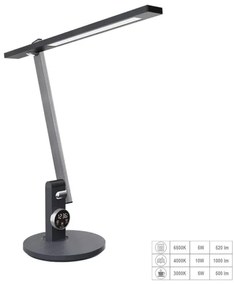 Prezent 31215 - LED Dimmelhető érintős asztali lámpa PUNK LED/12W/230V