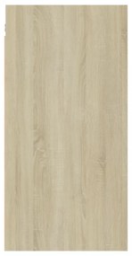 2 db sonoma tölgy szerelt fa TV-szekrény 30,5x30x60 cm