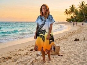 Strandponcsó PALM BEACH színes 80x145 cm