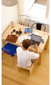 Borovi fenyő étkezőasztal 75x134 cm Tuck – Karup Design