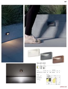 Redo 90425 - LED Kültéri fali lámpa POLIFEMO LED/8W/230V IP65 fehér