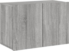vidaXL szürke sonoma színű falra szerelhető TV-szekrény 60 x 30 x 41cm