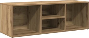 vidaXL kézműves tölgy színű szerelt fa cipőtároló pad 105 x 35 x 35 cm