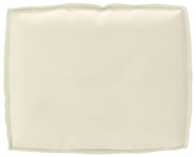 Raklap párna háttámlához Krém 50 x 40 x 12 cm Oxford szövet
