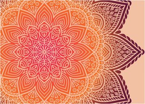 Kép - mandala art (70x50 cm)