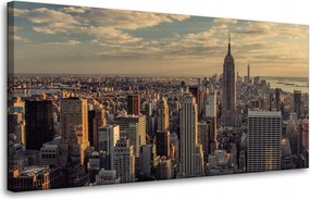 Vászonkép Manhattan építészet 80X40 cm