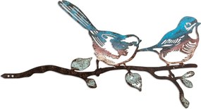 Bird fém kerti dísztárgy, 26×50 cm