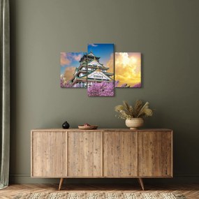 Kép - Oszaka vára (90x60 cm)