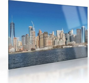 Kép - Manhattan New York-ban (üvegen) (70x50 cm)