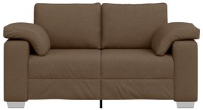 Kétfős Kanapé Barna 120 cm Szövet