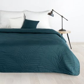 Modern ágytakaró Boni sötét türkizkék Szélesség: 170 cm | Hossz: 210 cm