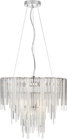 Quoizel glamour modern függeszték athena csiszolt króm elsqzs-pcaa2818c