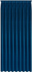 Készfüggöny flex rendszerrel Melanie 125x270 Eurofirany sötétkék