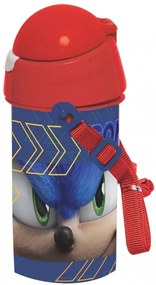 Sonic a sündisznó kulacs, sportpalack 500 ml