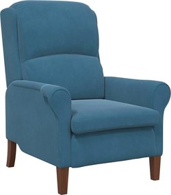 vidaXL karosszék Kék 76 x 94 x 102 cm Bársony