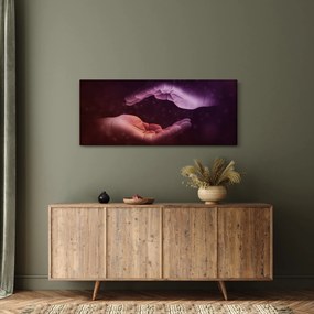 Kezek képe (120x50 cm)