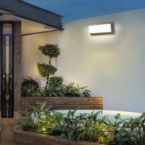Brilagi - LED dimmelhető kültéri fali lámpatest BRICKY 1xE27/6W/230V 2700-6500K IP54 szürke