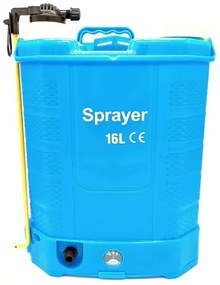 2 az 1-ben akkus permetező KF-16C-47 16 literes kapacitással, 5 különböző fejjel