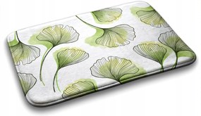 Trendi fürdőszobaszőnyeg Ginkgo levelek 90x60 cm