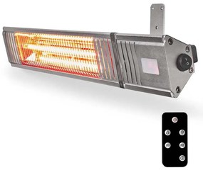 Nedis HTPA30ESS - Kültéri elektromos fűtőelem 2000W/230V IP65 + távirányító
