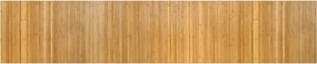 vidaXL négyszögletű természetes bambusz szőnyeg 60 x 300 cm